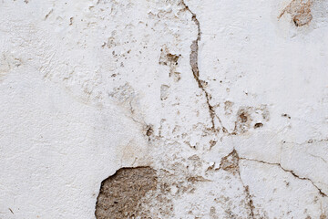 White concrete wall texture background 