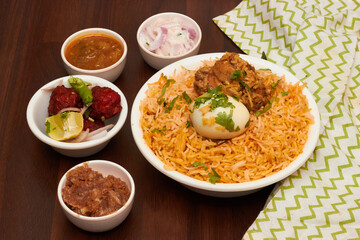 CHICKEN BIRYANI +CHICKEN 65+ SWEET
