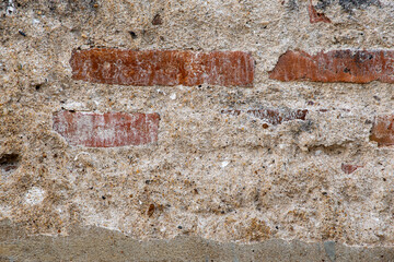 Background of brick wall texture concrete