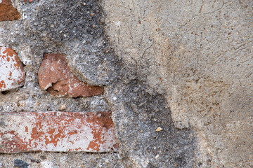 Background of brick wall texture concrete