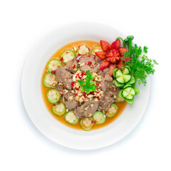 Spicy Pork with Chili Sauce Thai Food Hot Spicy