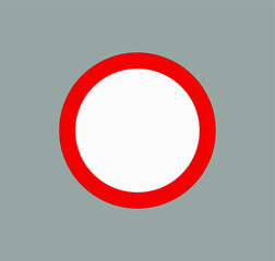 circular prohibited signs icons. illustration for web and mobile design.