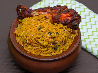 Chicken biyani

South indian chicken biryani

Biryani is a mixed rice dish with its origins among the Muslims of the Indian subcontinent. It can be compared to mixing a curry, later combining it with 