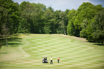 A day at the Golf Club in Surrey, UK