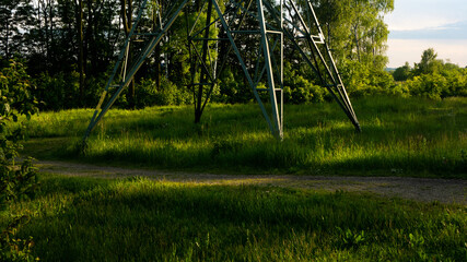 
Landscapes and views in the Botanical Garden in Radzionków. Ready for entry.