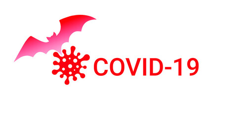 Obraz premium Coronavirus Bacteria Cell Icon, 2019 Novel Coronavirus Bacteria. No Infection and Stop Coronavirus Concepts. Dangerous Coronavirus Cell in China, Wuhan. Isolated Vector Icon