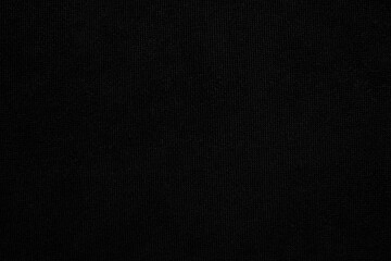 Black fabric texture as background