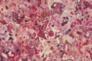 Simple banner of decorative patterns colored geometric composition 