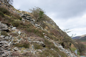 mountain landscape in Snowdonia