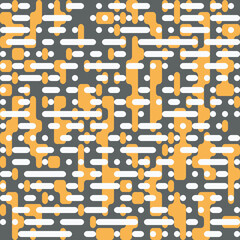 Pixel Abstract Mosaic Background Squares Design Elements Pattern Vector illustration