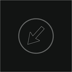 mandatory traffic signs icons. illustration for web and mobile design.