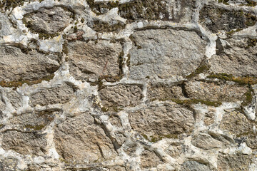 wall of stone close up, background, texture