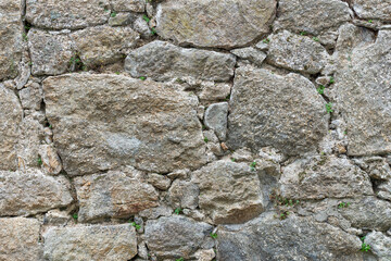 wall of stone close up, background, texture