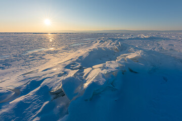 Lake Baikal in Russia is the deepest lake in the world and the largest fresh water lake in Eurasia.