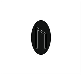 Viking rune. illustration for web and mobile design.