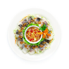 Steamed Pangasius Fish Blanching