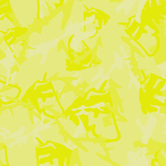 Fototapeta premium Summer camouflage of various shades of yellow and citric colors