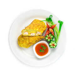 Omelette with Shrimps
