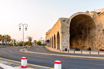 One of the things to be visited on Crete - Stone Venetian shipyard located in the harbour of...