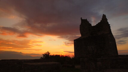 Obraz premium Old fortress, ghosts, spooky, nobody, darkness arround.