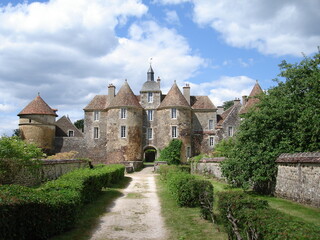 Fototapeta na wymiar Old castle in france
