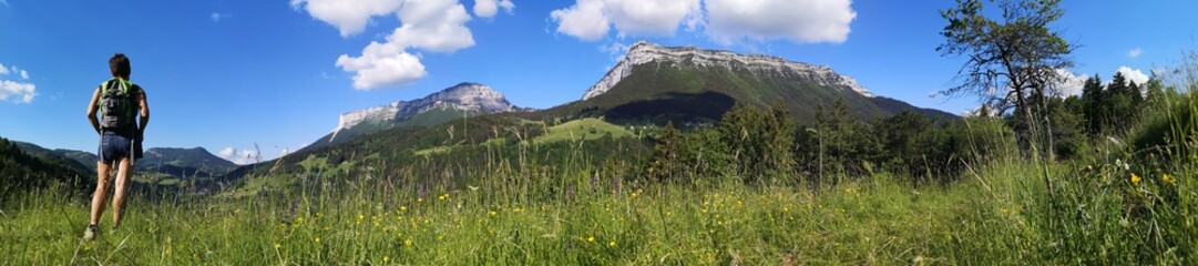 Fototapeta premium Détente en pleine nature - Fillette à la campagne