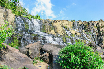 Waterfall on the rocks, Vietnam