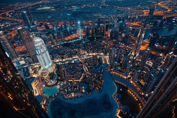Fototapeta na wymiar Skyline Dubai 
