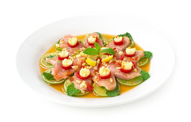 Salmon Spicy in Fish sauce