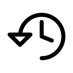 Time rotation icon