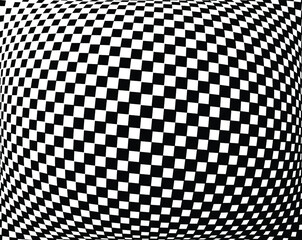  Abstract psychedelic stripes for digital wallpaper design. Line art pattern. Trendy texture. Monochrome design. Vector print template. Geometry curve lines pattern. Futuristic concept