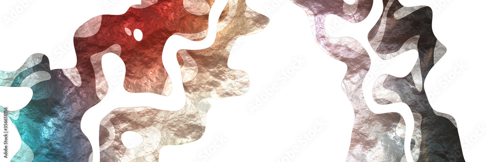 Aufkleber abstract modern shiny background element with surface texture and silver, old mauve and dim gray colors on white background