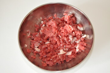 minced meat, meat