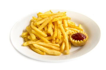 Frenchfries potato chip the simply fried of American