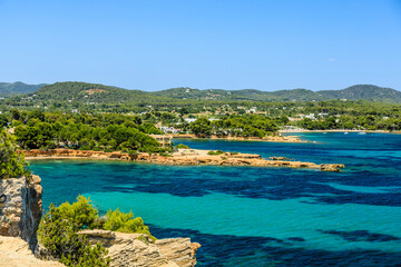 Küstenlandschaft auf Ibiza Balearen