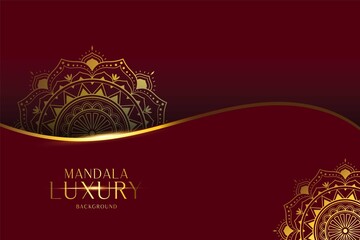 Mandala Luxury Background part 2, ornament elegant invitation wedding card , invite , backdrop cover banner illustration vector design. 