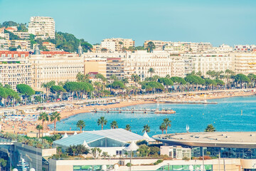The city of Cannes in France