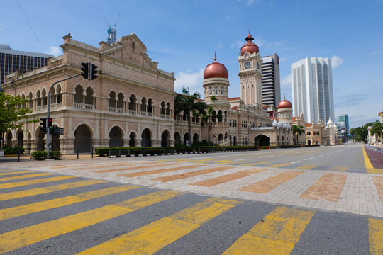 a general view of Dataran Merdeke in Kuala Lumpur