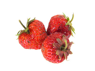 strawberry isolated on white background