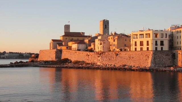 View of Antibes, French Riviera