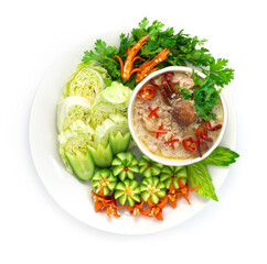 Chili Paste Soya Beans with minced Pork and Mud Crab