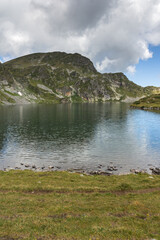 Fototapeta premium The Kidney Lake, Rila Mountain, The Seven Rila Lakes, Bulgaria