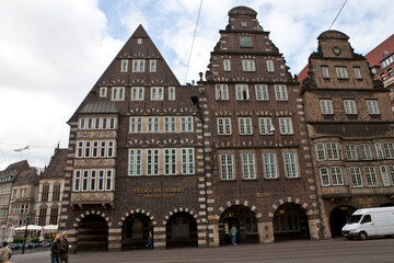 Fototapeta na wymiar Kaufmannshaus in der Bremer Altstadt