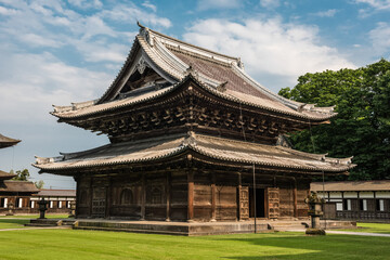 Obraz premium Zuiryuji Temple in Takaoka, Toyama, Japan