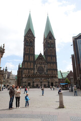 Fototapeta na wymiar St. Petri Dom in Bremen