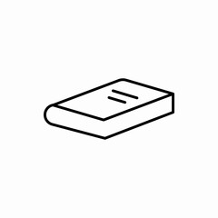 Outline book icon.Book vector illustration. Symbol for web and mobile
