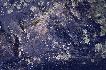 Abstract background made of stone, outdoor design of mining origin