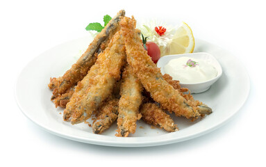 ShaShimo Deep Fried (Egg Fish Fried) Served Cream