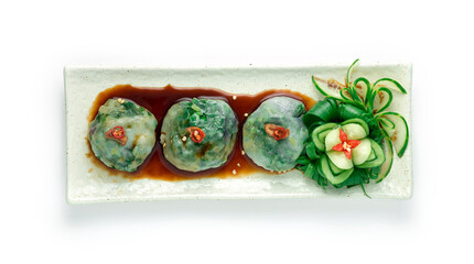 Chinese Steamed Chives Dumplings