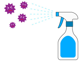 スプレー ウイルス